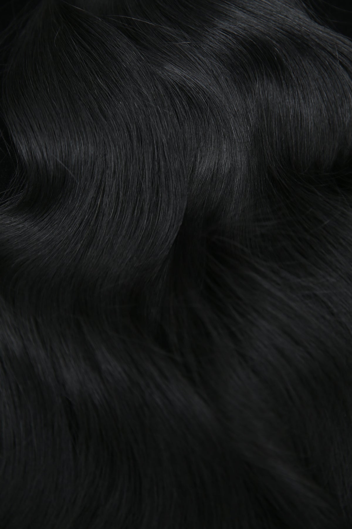 #1 Jet Black Classic Clip In Hair Extensions 9pcs